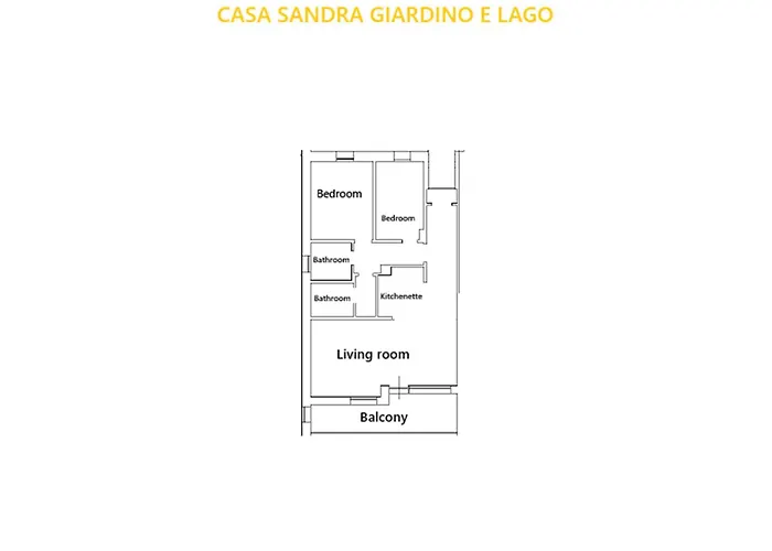아파트 Casa Sandra Giardino E